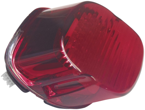 Radiantz - Radiantz Laydown LED Tail Lamp with License Top Plate Illumination - Red Lens - 9903-11