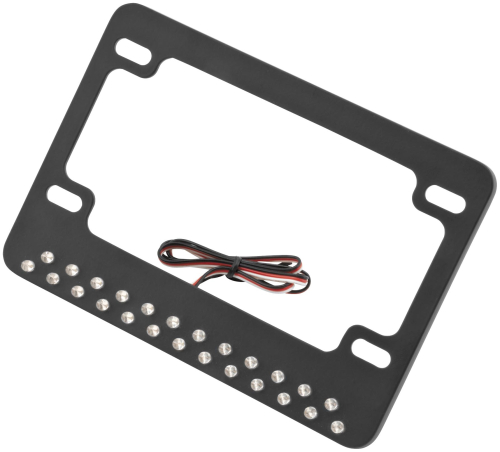 GYB Products - GYB Products Custom LED License Plate Frame - Black - 2010-BLK