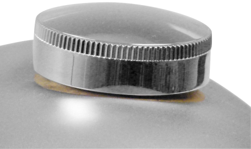 Paughco - Paughco Long-Skirted Cam-Style Gas Cap - Thin Knurling - 800LS1