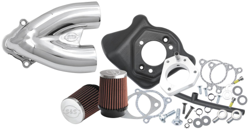 S&S Cycle - S&S Cycle Tuned Induction Kit - Chrome - 170-0089