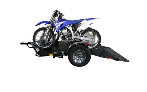 Drop-Tail Trailers - Drop-Tail Trailers Three-Up Dirt Bike Trailer - 03-TOT2200-02