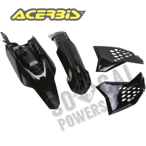 Acerbis - Acerbis Plastic Kit - Black - 2253030001