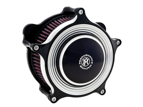 Performance Machine - Performance Machine Super Gas Merc Air Cleaner - Contrast Cut - 0206-2063-BM