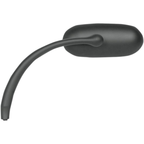 Russ Wernimont Designs - Russ Wernimont Designs Short Stem Oval Mirror - Left - Black - RWD-50084LB