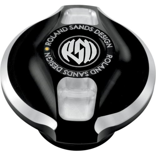 RSD - RSD Replacement Fuel Gauge Cap With LED Fuel Light - Cafe - Contrast Cut - 0210-2013-BM
