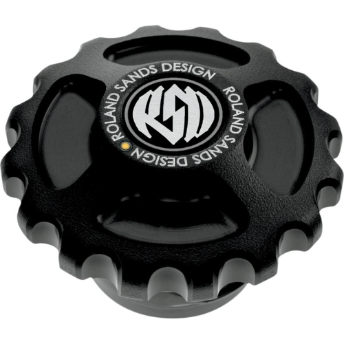 RSD - RSD Replacement Fuel Gauge Cap With LED Fuel Light - Gear Drive - Black Ops - 0210-2014-SMB