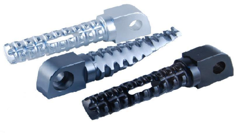 PSR - PSR SBK Pegs for OEM Footrest - Rider - Gun Metal - 07-01200-29