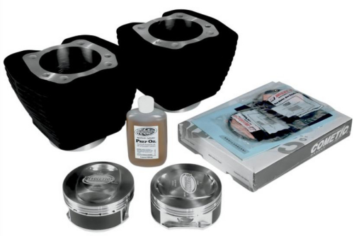 Revolution Performance - Revolution Performance Bolt-On Big Bore Kit (113in. Flat Top) - Bore 4.060in. - 10.5:1 Compression - Black - 201-176W