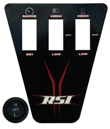 RSI Racing - RSI Racing Dash Panel Kit with Warmer - DP-1