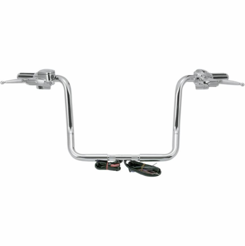 Paughco - Paughco 1-1/4in. Preassembled Wide Dresser Ape Hanger Handlebar Kit - 14in. - Chrome - 183310