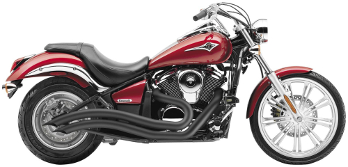 Cobra - Cobra Speedster Swept Exhaust - Black - 2220B