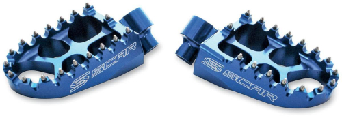 Scar Racing - Scar Racing Evolution Racing Footpegs - Blue - S3515B