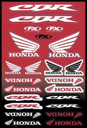 Factory Effex - Factory Effex OEM Universal Graphic Kit - Honda - 15-68300