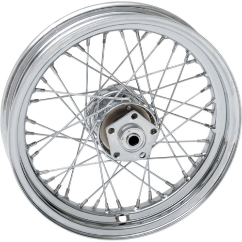 Drag Specialties - Drag Specialties Rear Laced Wheel - 16in. x 3in. - Chrome - 64434