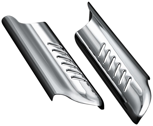 Kuryakyn - Kuryakyn Lower Leg Deflector Shields - Chrome - 7765