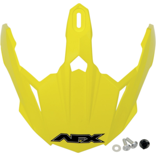 AFX - AFX Peak with Screws for FX-39DS Dual Sport Helmets - Hi-Vis Yellow - 0132-0576