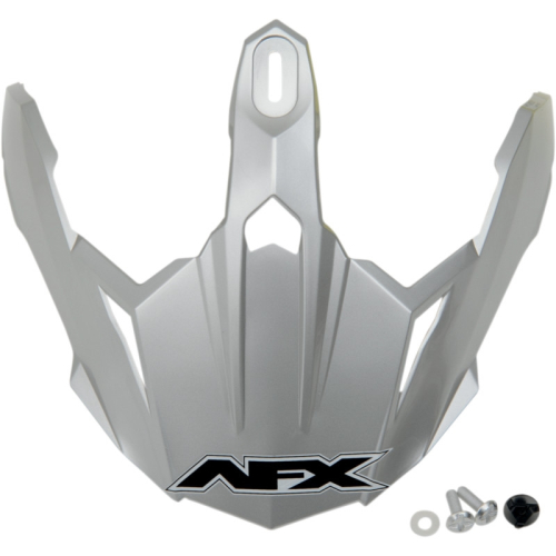 AFX - AFX Peak with Screws for FX-39DS Dual Sport Helmets - Silver Mirror - 0132-0575
