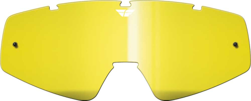 Fly Racing - Fly Racing Anti-Fog/Anti-Scratch Lexan Lens for Focus Youth Goggles - Yellow - MXG-30 LENS YEL