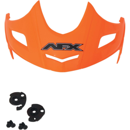 AFX - AFX Peak with Screws for FX-50 Helmets - Safety Orange - 0132-0660