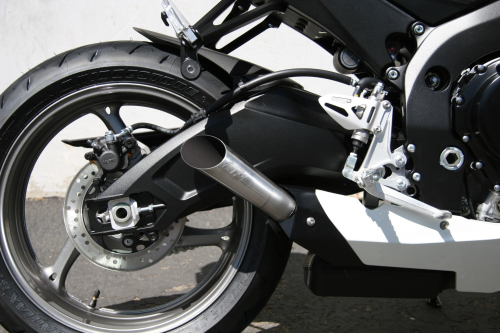 Jardine - Jardine GP1 Slip-On - Stainless Steel Tubing - No Muffler - 18-4022-723-02