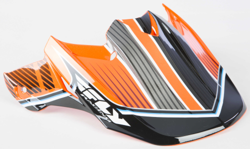 Fly Racing - Fly Racing Visor for F2 Carbon Helmets - Trey Canard Series Orange/Black - F2 VISOR CANARD ORG/