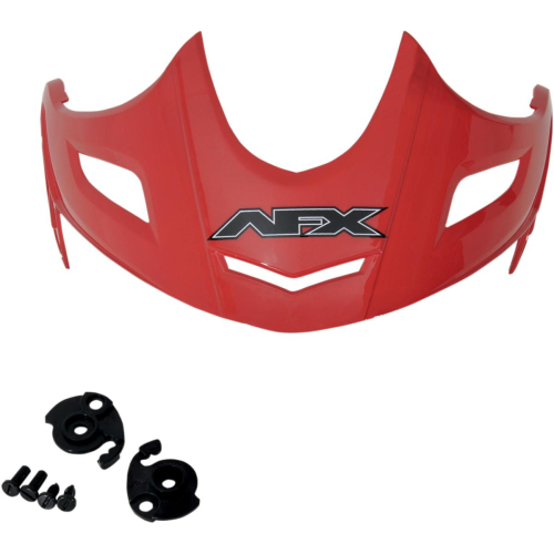 AFX - AFX Peak with Screws for FX-50 Helmets - Red - 0132-0659
