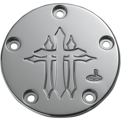 Carl Brouhard Designs - Carl Brouhard Designs Points Cover - Cross Series - Chrome - CR-0002-C