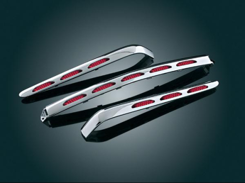 Kuryakyn - Kuryakyn LED Trunk Molding - Chrome Lenses - 3221