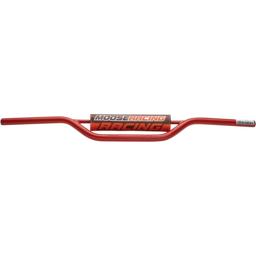 Moose Racing - Moose Racing 7/8in. Carbon Steel Handlebar - 4-Trax/Quad - Red - 0601-1807