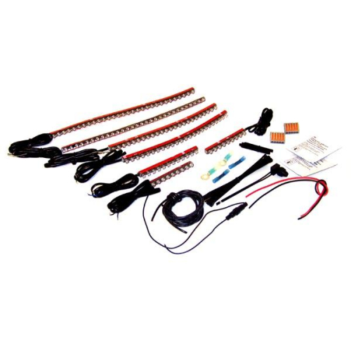 Custom Dynamics - Custom Dynamics Stingerz Accent Light Kit - Red - STCRUISER3RED