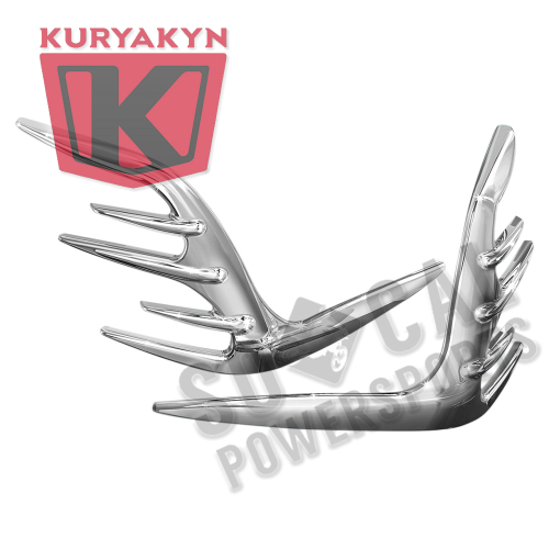 Kuryakyn - Kuryakyn Rear Speaker Outer Trim - 3732