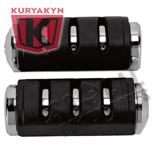 Kuryakyn - Kuryakyn Large Trident ISO-Pegs Without Male-Mount Ends - Chrome - 7596