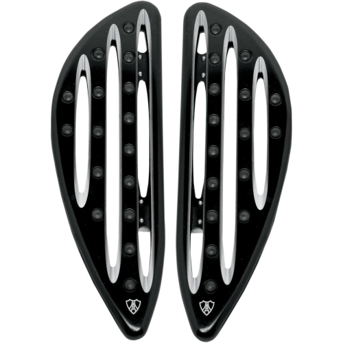 Arlen Ness - Arlen Ness Deep Cut Driver Floorboards - Driver - Black - Y-1321