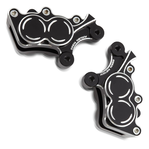 Arlen Ness - Arlen Ness Brake Caliper Housing - Front Left - Black - 02-847