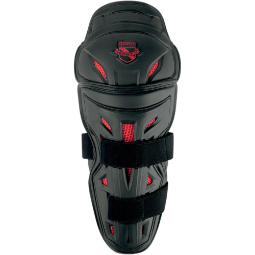 Icon - Icon Stryker Knee Armor - 2704-0238 - Black - OSFM