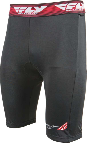 Fly Racing - Fly Racing Chamois Shorts - 360-9850L - Black - Large