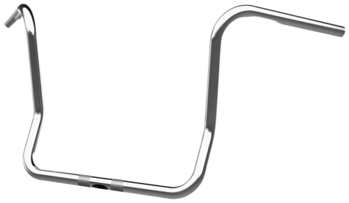 Khrome Werks - Khrome Werks 1in. Ape Hanger Handlebar - Drilled - 14in. - 300026