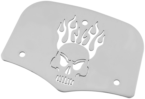 Cobra - Cobra OEM Backrest Insert - Skull - 602-5052