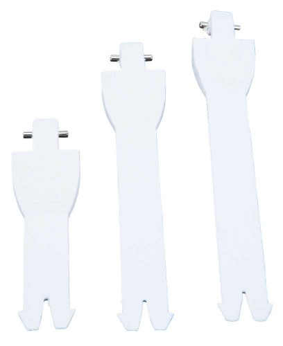 Fly Racing - Fly Racing 3pc. Strap Kit for Youth Kinetic/Maverik Boots - White - 360-5065