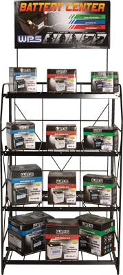 WPS - WPS Battery Rack Display and Sign - BATTERY RACK