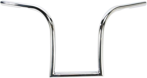 LA Choppers - LA Choppers 1in. Nice Curves Ape Hanger Handlebar - 12in. Ape - Chrome - LA-7340-12