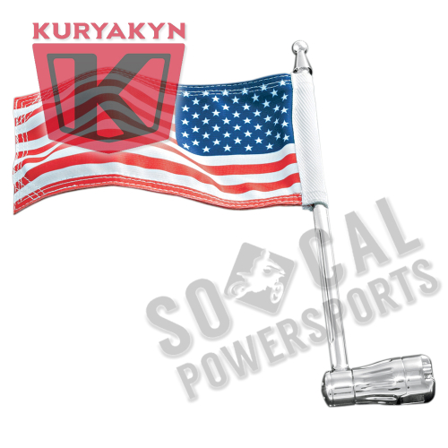 Kuryakyn - Kuryakyn Flag Pole For Luggage Rack - 4260