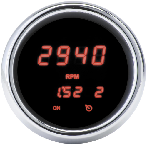 Dakota Digital - Dakota Digital MCL-3000 Tachometer - Red - MCL-30K-TCH-R
