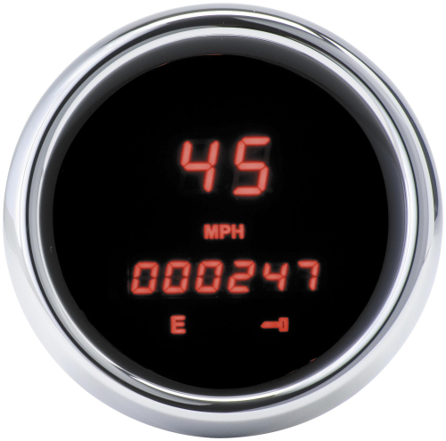 Dakota Digital - Dakota Digital MCL-3000 Speedometer - Red - MCL-36K-SPD-R