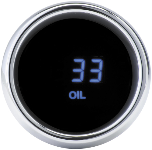 Dakota Digital - Dakota Digital MCL-3000 Oil Pressure Gauge - Blue - MCL-3K-OIL