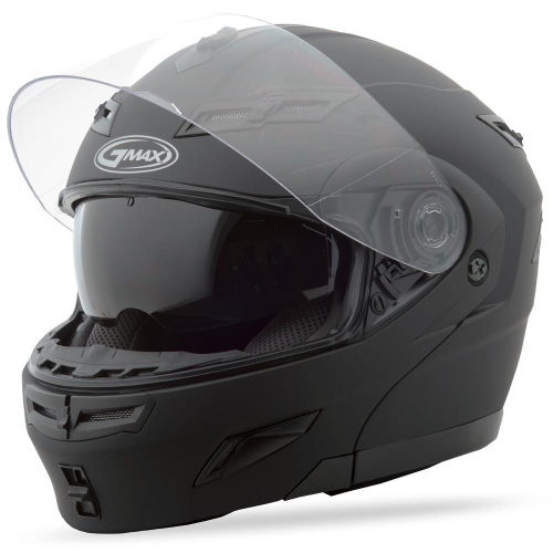 G-Max - G-Max GM54 Solid Helmet - G1540077 - Flat Black - X-Large