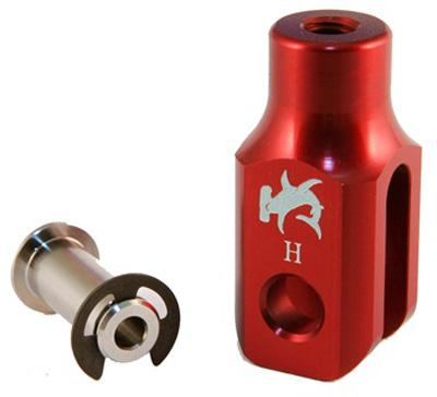 Hammerhead Designs - Hammerhead Designs Brake Clevis for Hammerhead Rear Brake Lever Kits - Red - CRBC