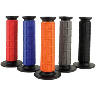 Driven Racing - Driven Racing Half-Waffle MX Grips - Gray - D606GY