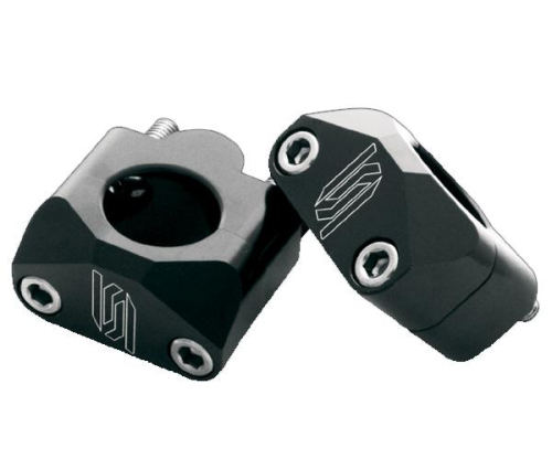 Scar Racing - Scar Racing Universal Solid Cone Bar Mount - Black - P41B