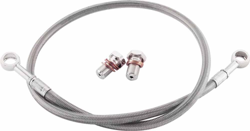 Galfer Brakes - Galfer Brakes Metric Cruiser Stainless Steel Hydraulic Rear Brake Line - D492R